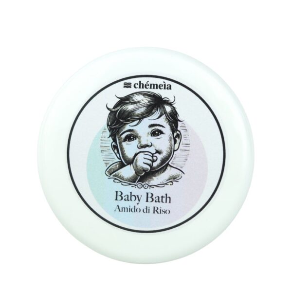 baby bath amido di riso per neonato